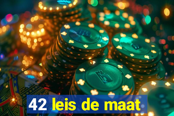 42 leis de maat